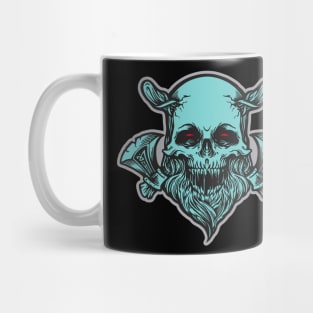 Viking Skull Warrior Mug